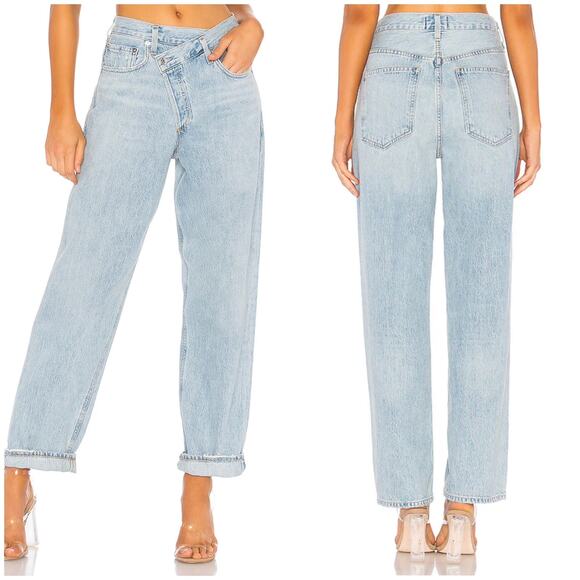 AGOLDE Criss Cross Upsized Jean Suburbia - Picture 1 of 10